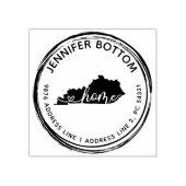 Retouradres Kentucky Rubberstempel (Afrduk)