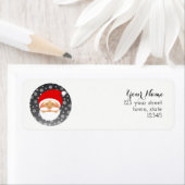 Retouradres Kerstman Etiket (Insitu)