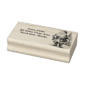 Retouradres Kerstman Noordpool Rubberstempel (Stempel)