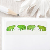 Retouradres kikker etiket (Insitu)