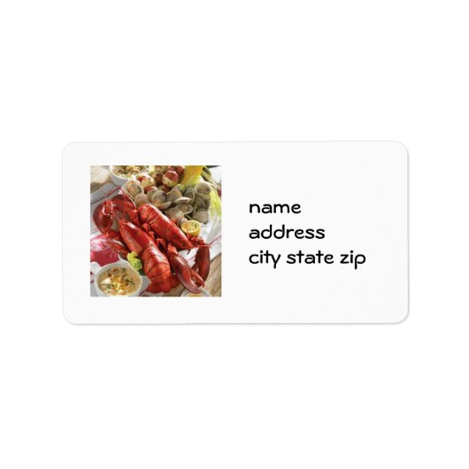 RETOURADRES KREEFTENKOEKJE ETIKET (Voorkant)