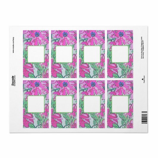 Retouradres Label ART AND DESIGN ECO STYLE (Full Sheet)