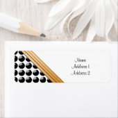 Retouradres label gestippeld Delight (Insitu)