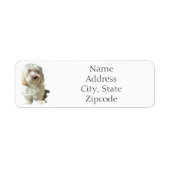 Retouradres label Havanese Dog (Voorkant)