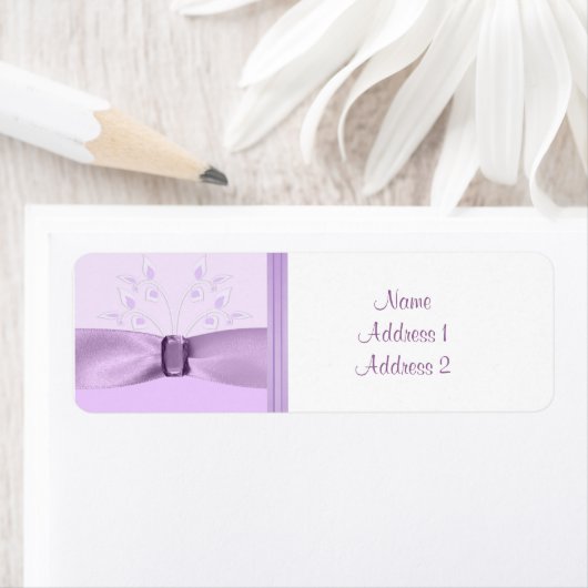 Retouradres Label Lavender Lane (Insitu)