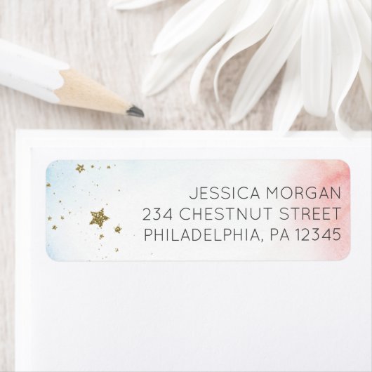 Retouradres label Twinkle Twinkle (Insitu)