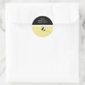 RETOURADRES LABELS BEE HAPPY Bumble Bee (Tas)