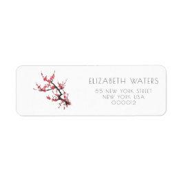 RETOURADRES LABELS : FLORAL : CHERRY BLOSSOM