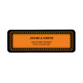 Retouradres labels | Gepersonaliseerde Creëer (Voorkant)