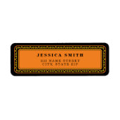 Retouradres labels | Gepersonaliseerde Creëer (Voorkant)