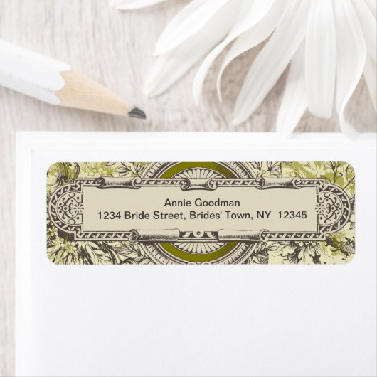 retouradres labels groen grijs crème (Insitu)