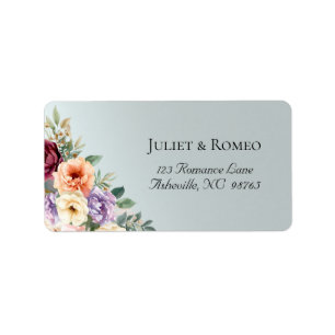 Retouradres Lentebloemen Etiket