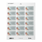 Retouradres Lentebloemen Etiket (Full Sheet)