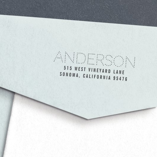 Retouradres Marktlampje Zelfinktende Stempel