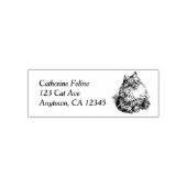 Retouradres met CAT Zelfinktende Stempel (Design)