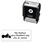 Retouradres motorfiets  zelfinktende stempel (In situ)