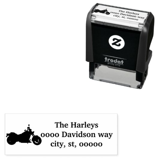 Retouradres motorfiets  zelfinktende stempel (In situ)