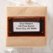 Retouradres op label van bestandskabinet (Insitu)