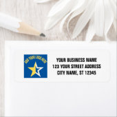 Retouradres | Professionele aangepaste Logo Etiket (Insitu)