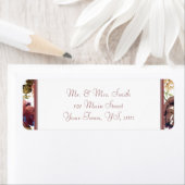 Retouradres Roos wijn Etiket (Insitu)