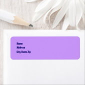 Retouradres Sjabloon Gelieve Uitzicht Notities 30 Etiket (Insitu)