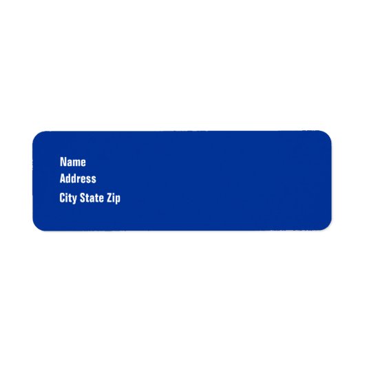 Retouradres Sjabloon Gelieve Uitzicht Notities 30 Etiket (Voorkant)