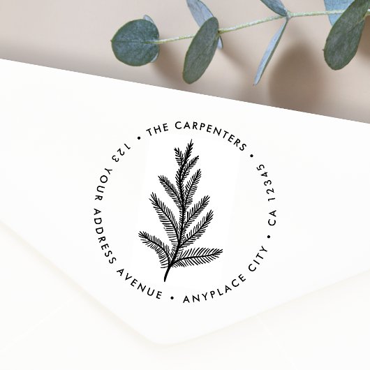 Retouradres Stempel | Moderne Dennentak