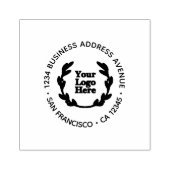 Retouradres Stempel | Zakelijk Logo 2,5" (Afrduk)
