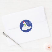 Retouradres Stickers - Snowman (Envelop)