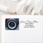 Retouradres tractor Wheel Etiket (Insitu)