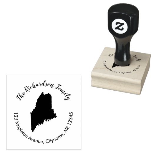 Retouradres van de centrale overheid rubberstempel (Gestempeld)