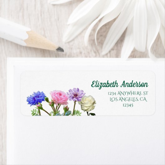 Retouradres Verjaardagsfeestje Afstuderen Etiket (Insitu)