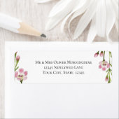 Retouradres: Verse lentevloerbloemen en -olie Etiket (Insitu)