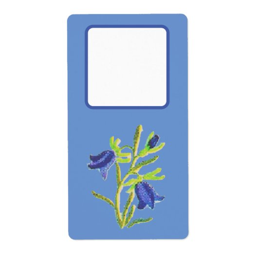 Retouradres Verzending Labels bloemenstijl ontwerp (Voorkant)