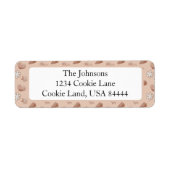 Retouradres voor Cookie Exchange Etiket (Voorkant)
