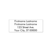 Retouradres voor een echtpaar met twee namen