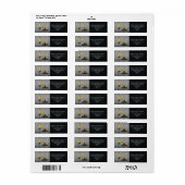 Retouradres voor zware apparatuur Bedrijfsuitrusti Etiket (Full Sheet)