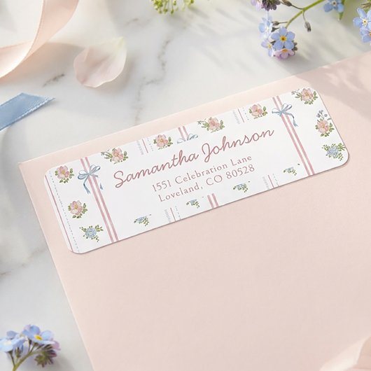 Retouradres Wildflower Afsluitfeestje Etiket