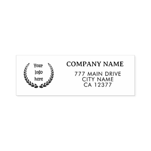 Retouradres Zakelijke Stempel | Merk Logo Stempels (Design)