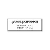 Retouradres Zelfinkend stempel (Design)