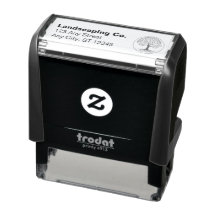 Retouradres Zelfinkt Stamper met Tree Logo