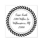 Retouradres Zelfinktende Stempel (Design)