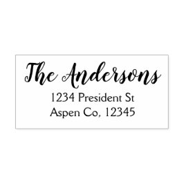 Retouradres Zelfinktende Stempel