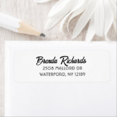 Retouradresetiketten, Adresetiketten, rollen, Etiket (Insitu)