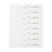 Retouradreslabel bijen (Vel)