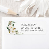 Retouradreslabel Boheemse krans Etiket (Insitu)