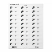 Retouradreslabel Etiket (Full Sheet)
