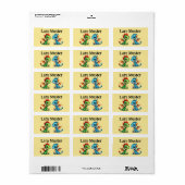 Retouradreslabel Etiket (Full Sheet)
