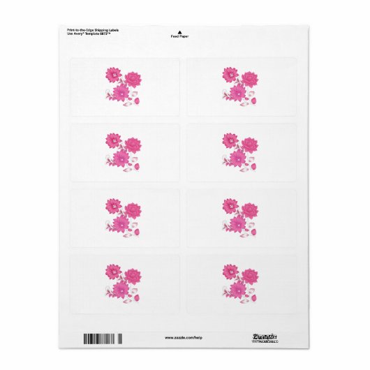 Retouradreslabel Etiket (Full Sheet)