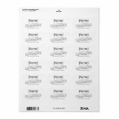 Retouradreslabel Etiket (Full Sheet)